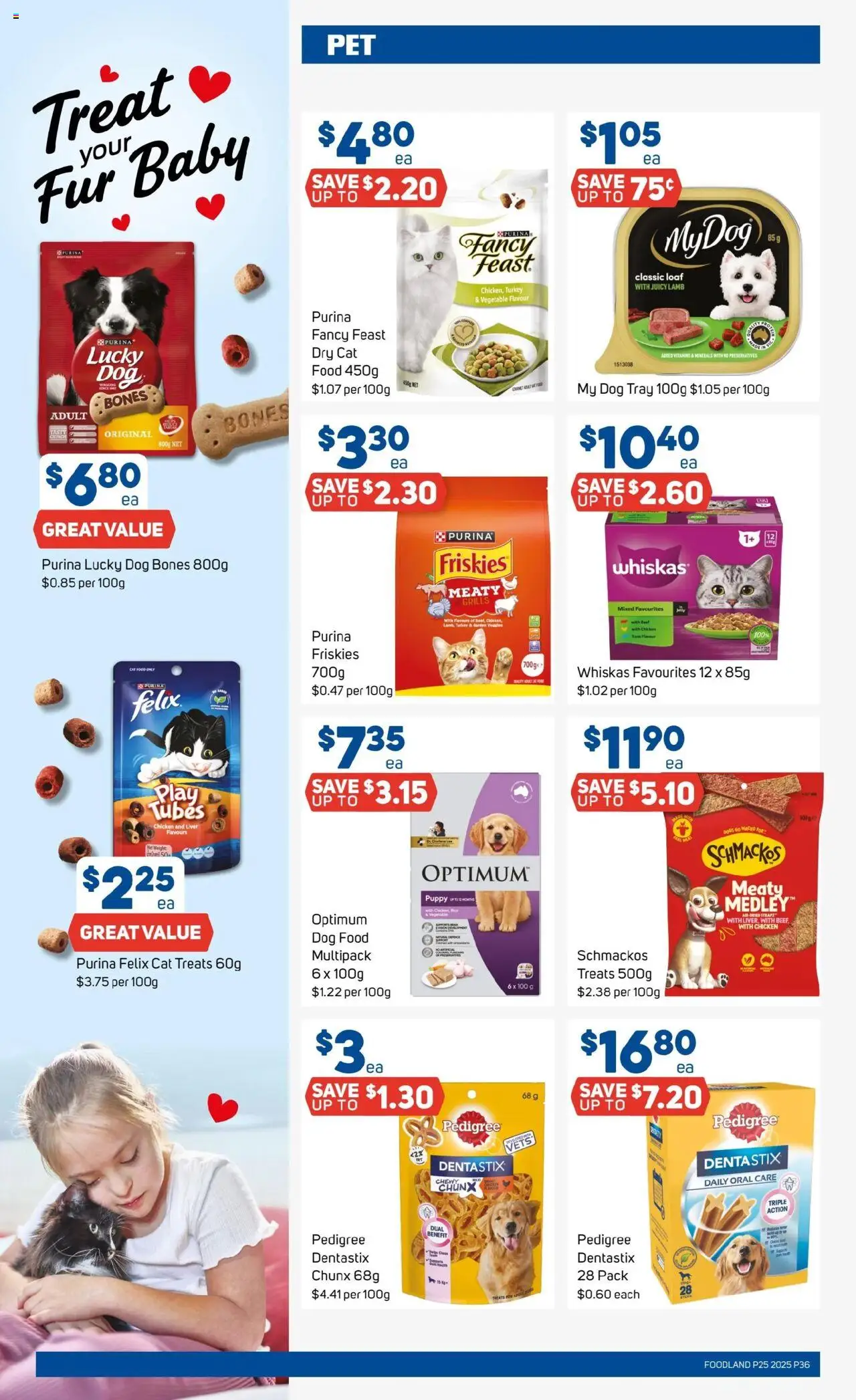 Foodland catalogue - valid from 18.06.2025 | Page: 36 | Products: Fur, Lamb, Dog food, Turkey