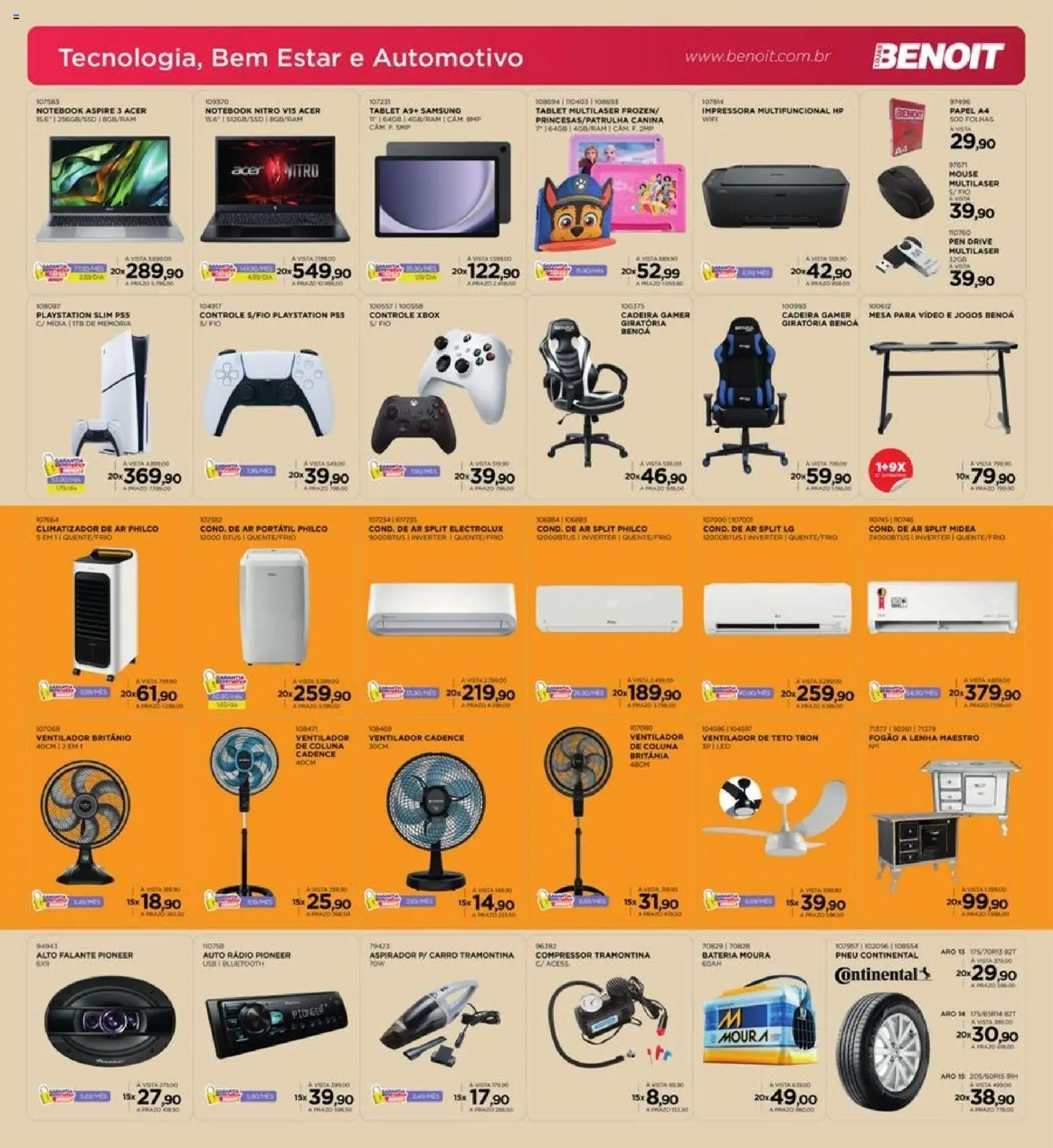 Benoit Folheto - válido de 01.11.2025 | Página: 5 | Produtos: Notebook, Pen drive, Mesa, Xbox