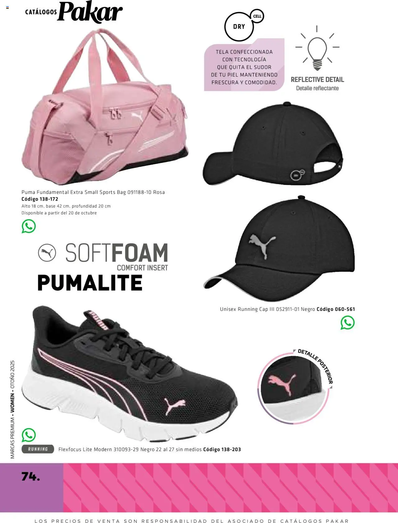 Nuevas ofertas de SC Pakar válidas en toda la República Mexicana desde el 29.08.2025. ¡Encuentra las mejores ofertas en SC Pakar - Catálogo Otoño Women! | Página: 74