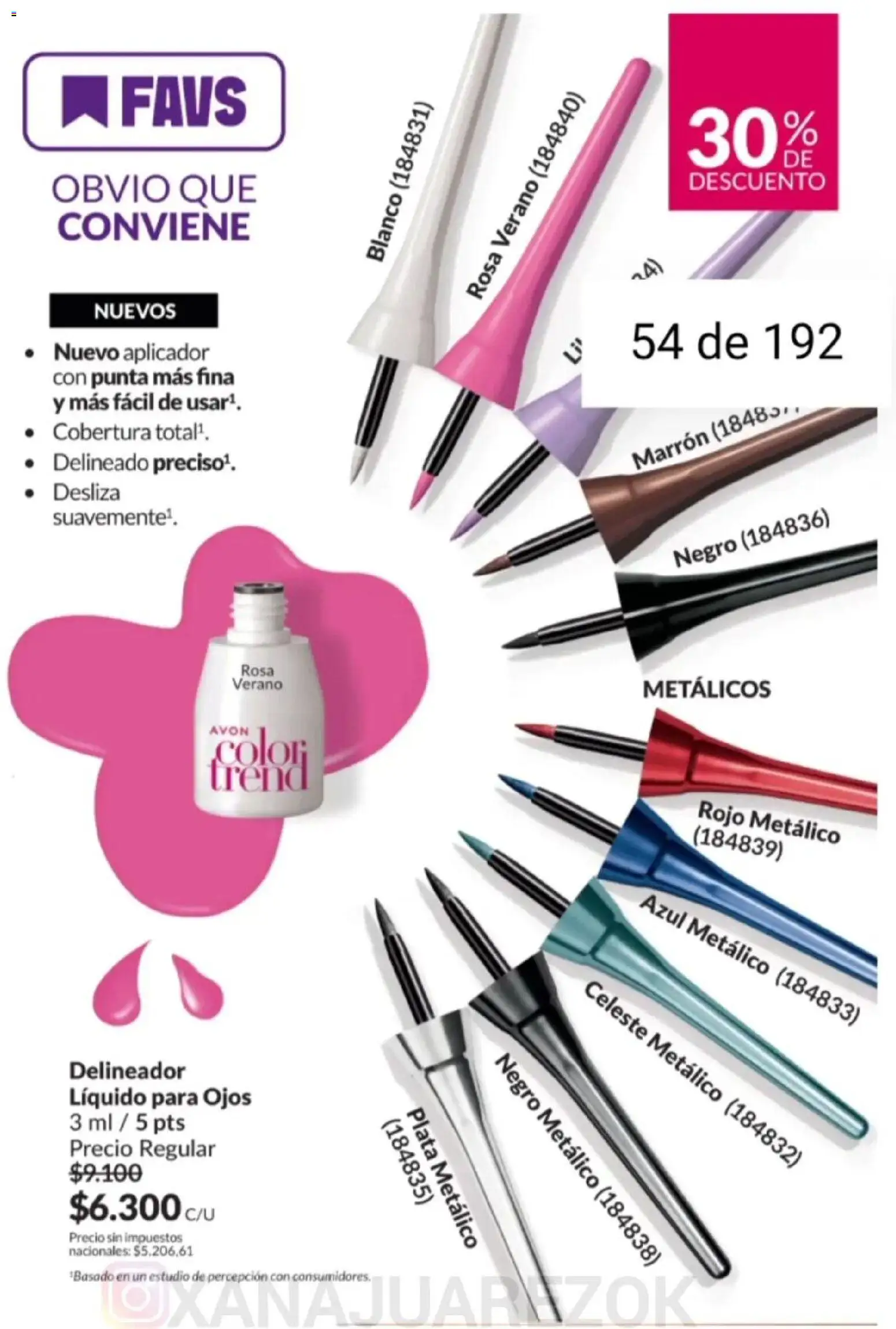Avon - Campaña 3/2026 │ válido desde el 01.03.2026 | Página: 54 | Productos: Delineador