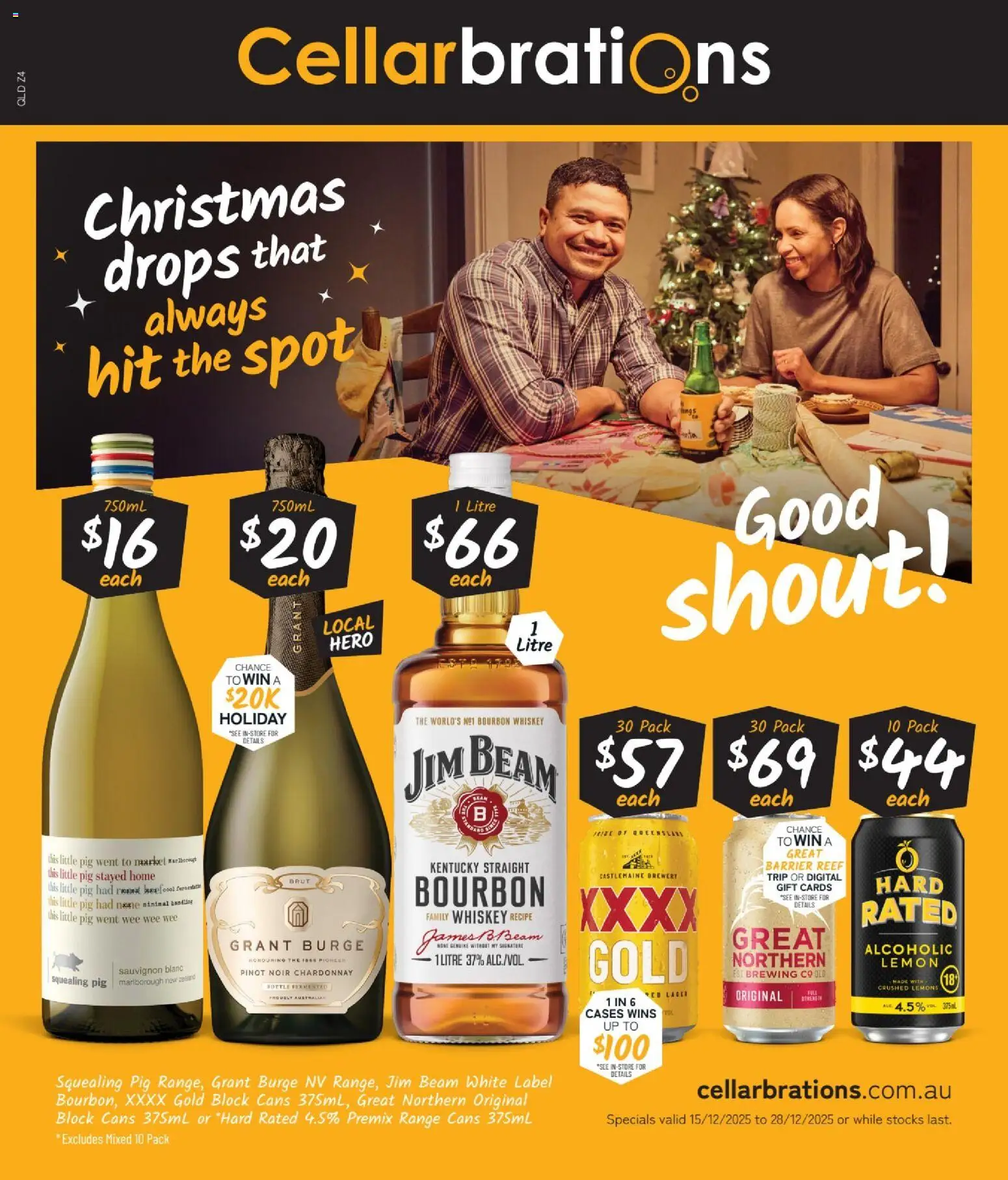Cellarbrations catalogue - valid from 15.12.2025 | Page: 1 | Products: Beef, Whiskey, Lemon, Digital