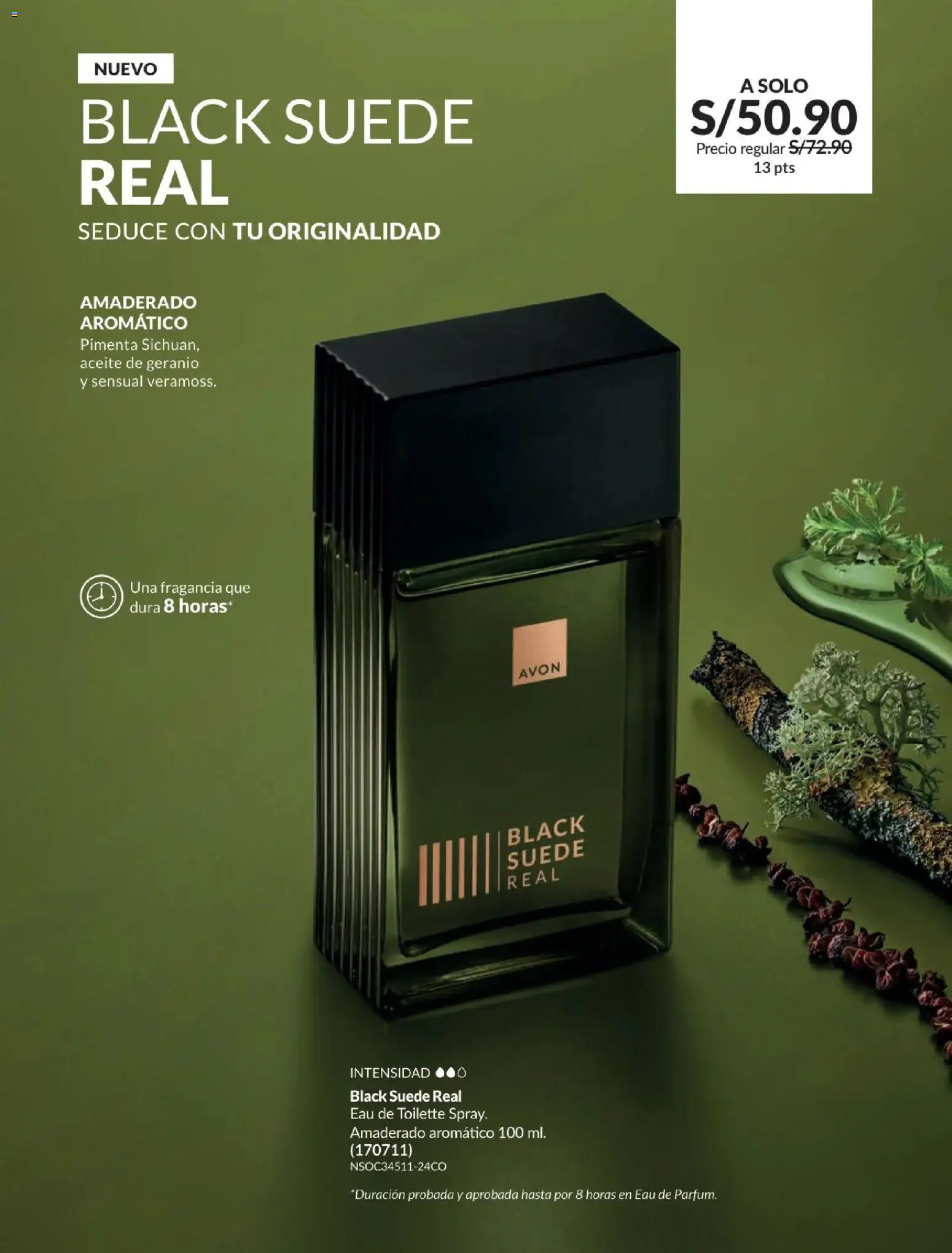 Catálogo Avon válido desde 01.01.2026 | Página: 74 | Productos: Aceite, Fragancia, EAU de Toilette