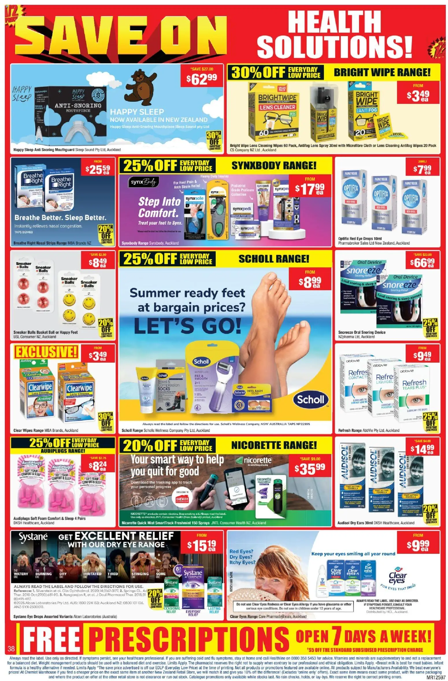 Chemist Warehouse catalogue from 25.12.2025 | Page: 38