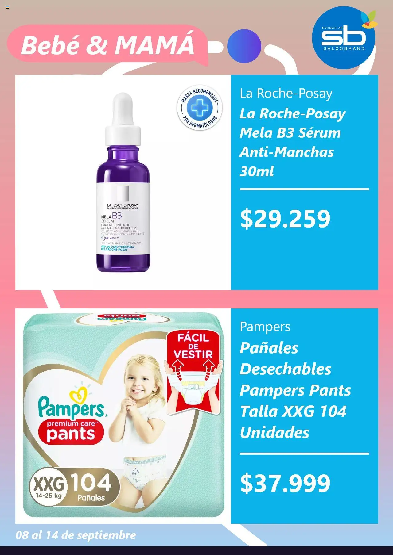 Salcobrand ofertas  │ válido desde el 08.09.2025 | Página: 2 | Productos: Pañales, Serum