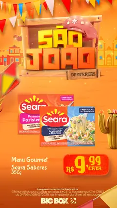 Big Box Folheto - válido de 04.06.2025 | Página: 1 | Produtos: Queijo, Presunto, Brócolis, Mussarela