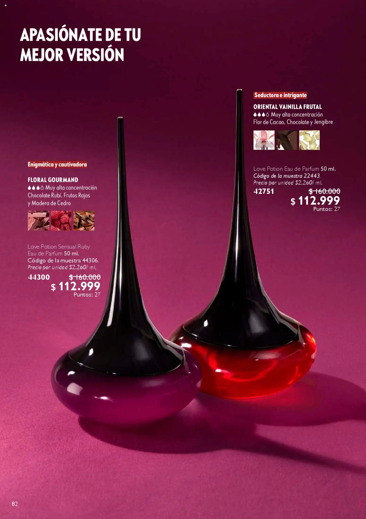Oriflame revista - valida desde el 27.12.2025 | Página: 82 | Productos: Chocolate