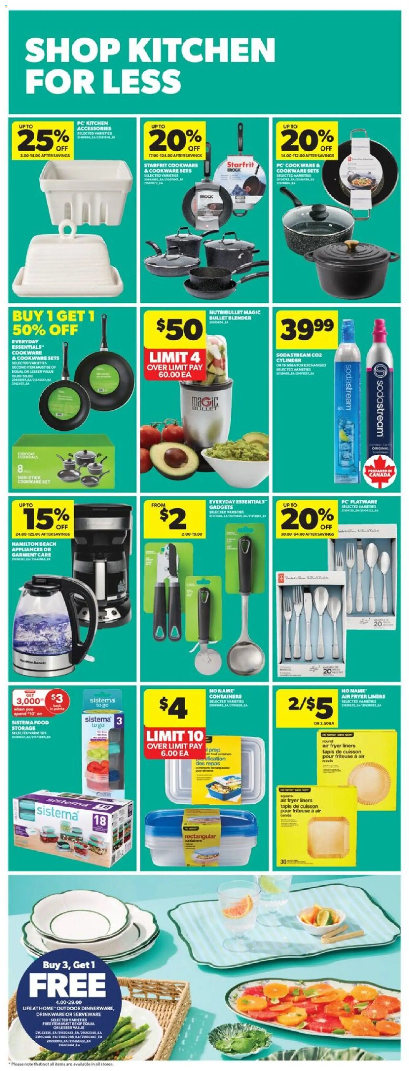 Real Canadian Superstore flyer valid from 23.04.2026 | Page: 36 | Products: PC, Fryer, Sofa