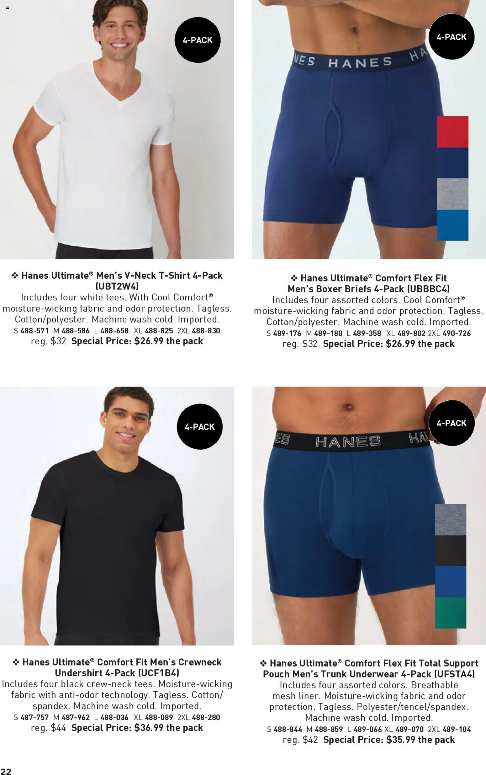 Avon Good Buys Flyer - valid from 22.10.2025 | Page: 22 | Products: Underwear, Briefs