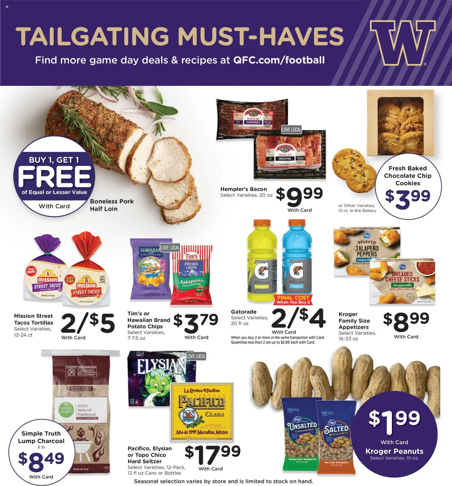 QFC Black Friday - valid from 12.11.2025 | Page: 10 | Products: Cheese, Chocolate, Pork, Cookies