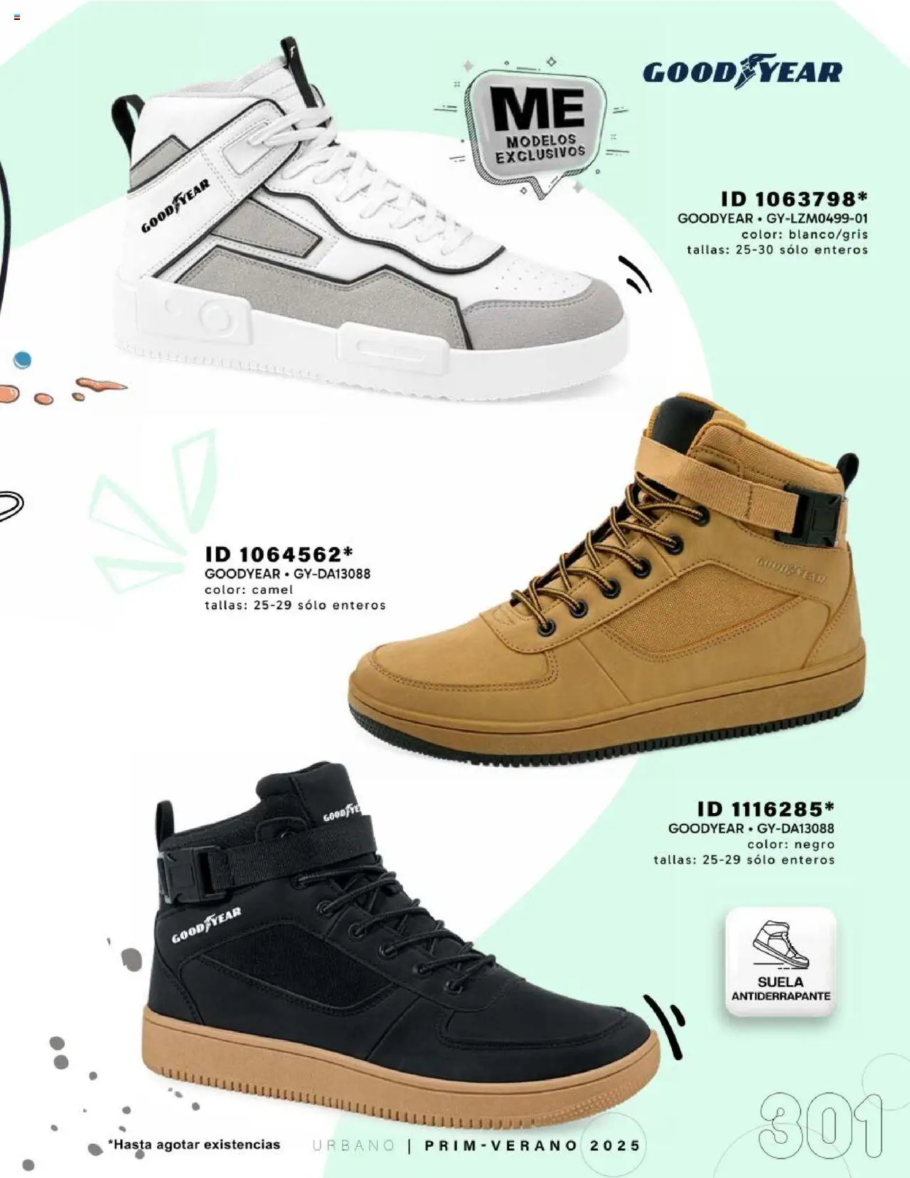Nuevas ofertas de Price Shoes válidas en toda la República Mexicana desde el 24.01.2025. ¡Encuentra las mejores ofertas en Price Shoes catálogo Urbano! | Página: 301