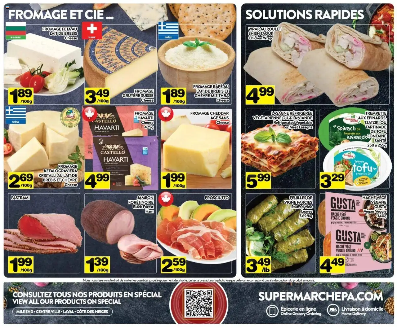 Pa Supermarché flyer valid from 06.10.2025 | Page: 6 | Products: Cheese, Chicken