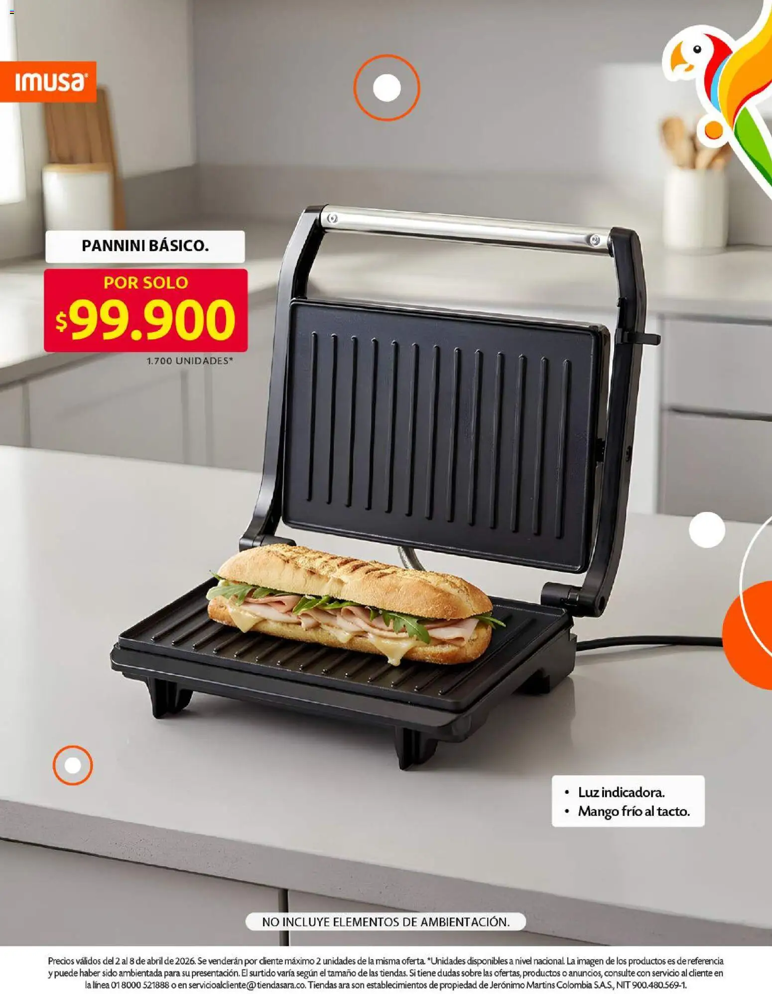 Ara revista - valida desde el 02.04.2026 | Página: 9 | Productos: Sobre, Mango