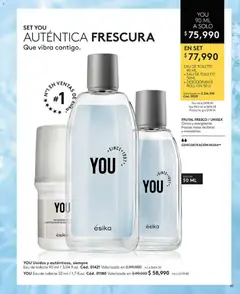 Ésika catálogo -  Vista previa de la revista de la tienda Ésika valido desde el 13.03.2026 | Página: 43 | Productos: Limón, Eau de toilette, Desodorante, Antitranspirante