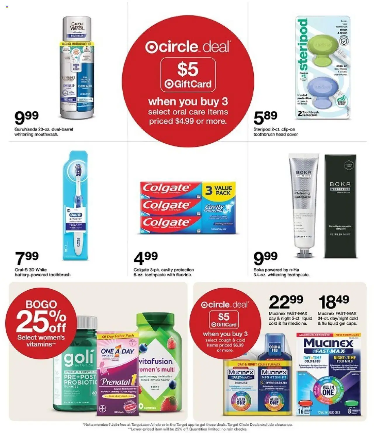 Target Weekly Ad - valid from 28.09.2025 | Page: 32 | Products: Toothpaste, Toothbrush