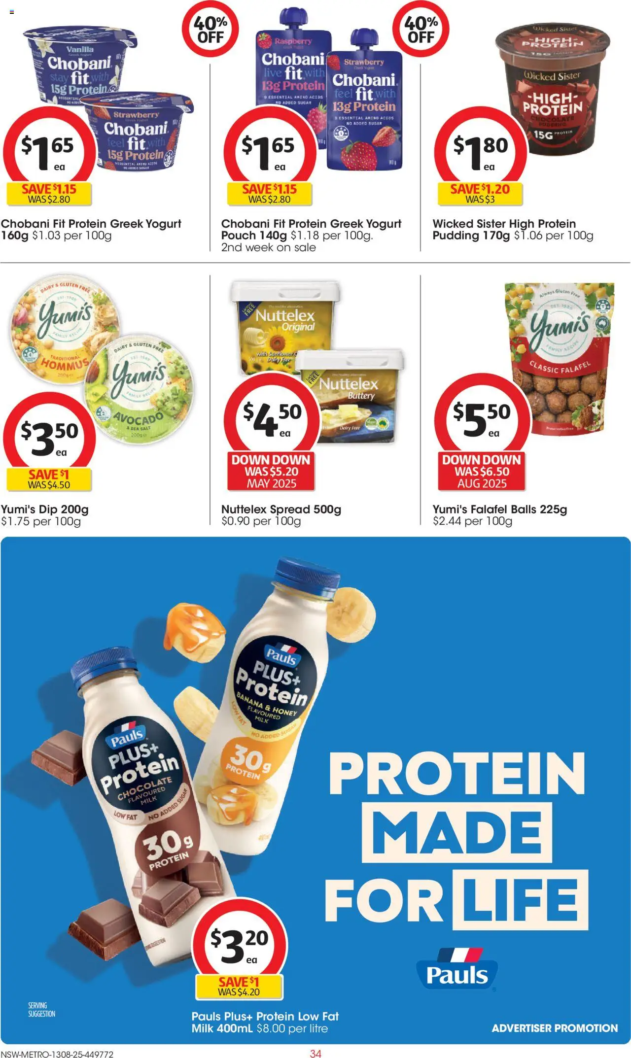 Coles catalogue - valid from 13.08.2025 | Page: 34 | Products: Honey, Avocado, Sugar, Raspberry