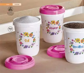 Nuevas ofertas de AVON válidas en toda la República Mexicana desde el 12.09.2025. ¡Encuentra las mejores ofertas en Semillas, Container for seeds with floral design and pink lid.! | Página: 20