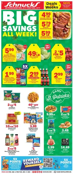 Preview of Schnucks weekly ads valid from 11.03.2026