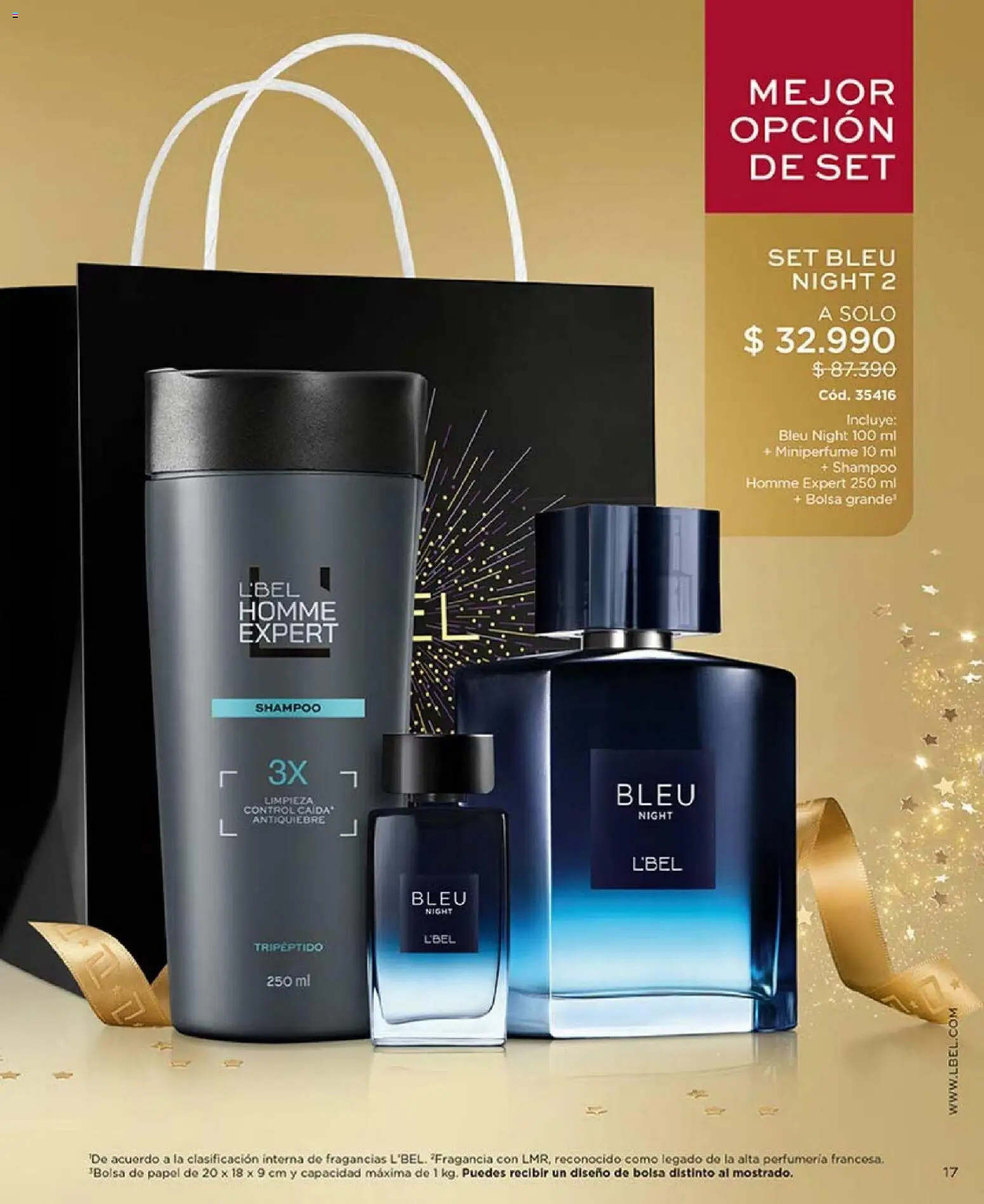 Catálogo L'Bel Campaña 18 │ válido desde el 30.11.2025 | Página: 17 | Productos: Bolsa, Shampoo