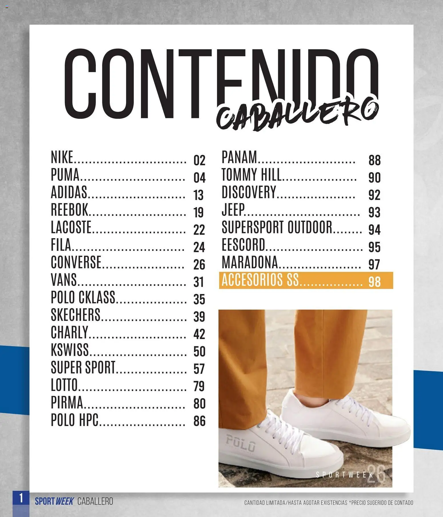 Nuevas ofertas de Cklass válidas en toda la República Mexicana desde el 28.04.2026. ¡Encuentra las mejores ofertas en Cklass catálogo Sportweek! | Página: 116