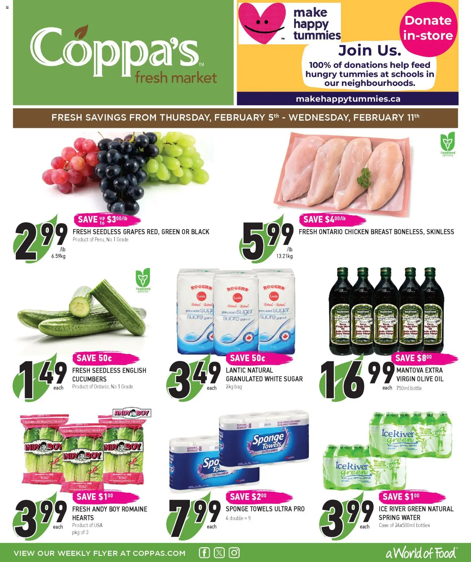 Coppas Fresh Market flyer valid from 05.02.2026 | Page: 1