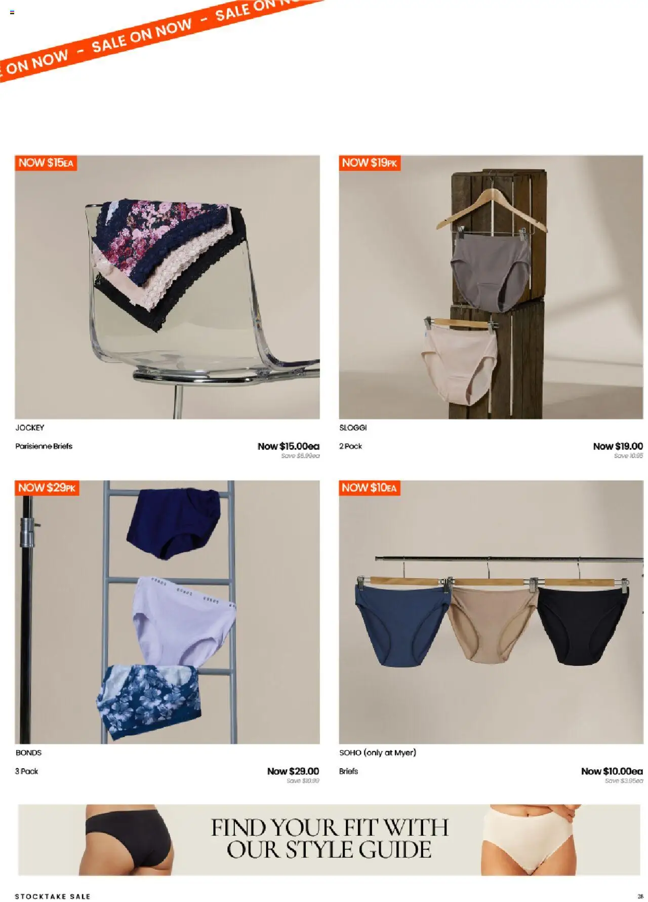 Myer catalogue - valid from 27.05.2025 | Page: 28 | Products: Briefs