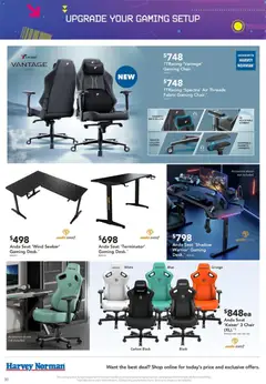 Preview of Harvey Norman catalogue  - valid from 02.04.2026 | Page: 30 | Products: Chair, Accessories, Pillow