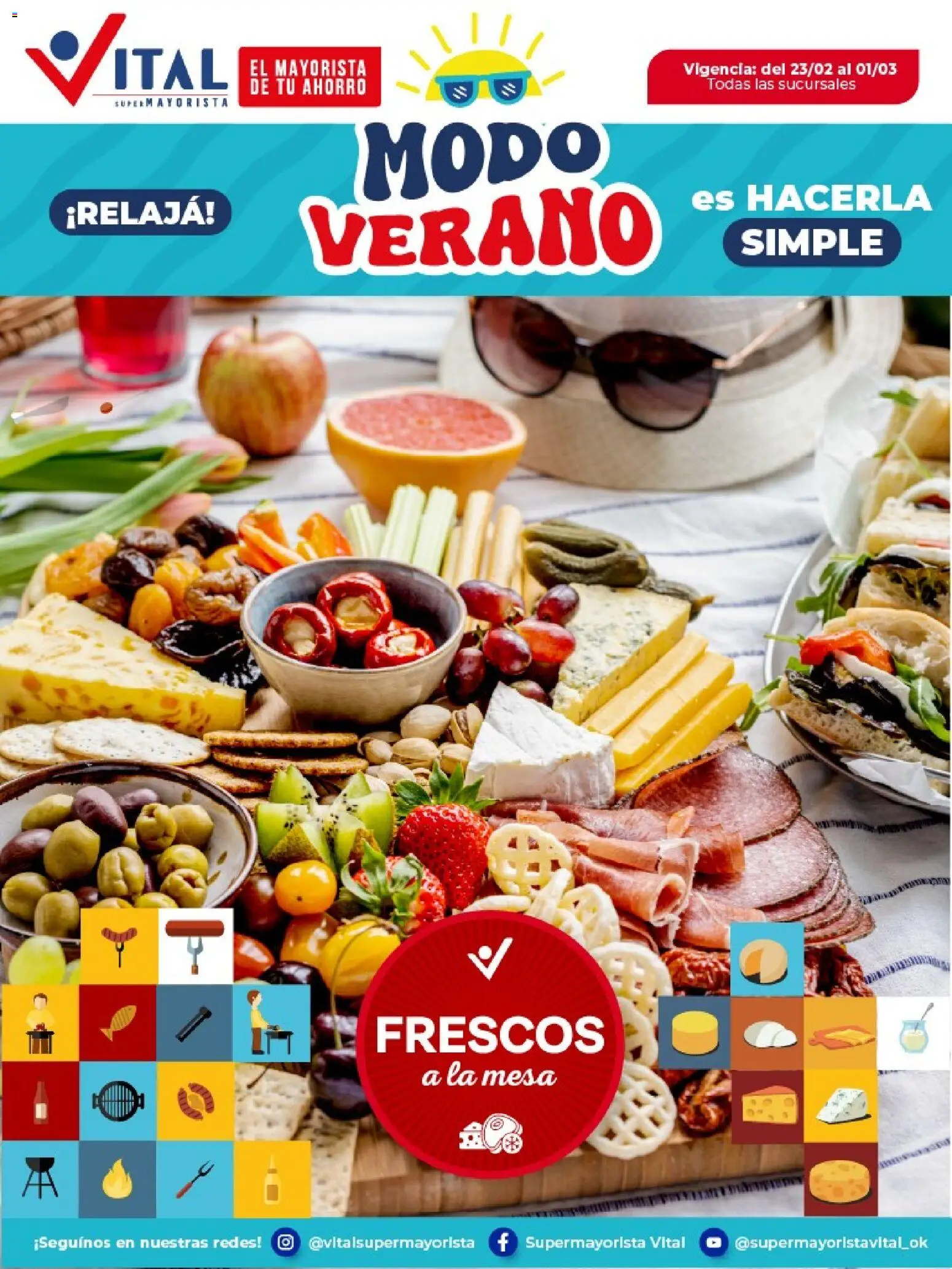 Vital - Especial de frescos │ válido desde el 23.02.2026 | Página: 1 | Productos: Mesa