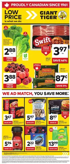 Preview of Giant Tiger weekly flyer from shop Giant Tiger valid from 24.09.2025