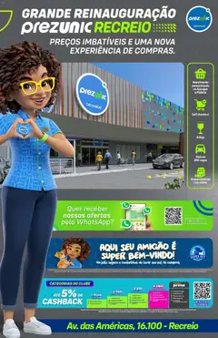 Encarte Padaria e Açougue Prezunic - Pré-Visualização do folheto da loja Prezunic, válido de 19.12.2025