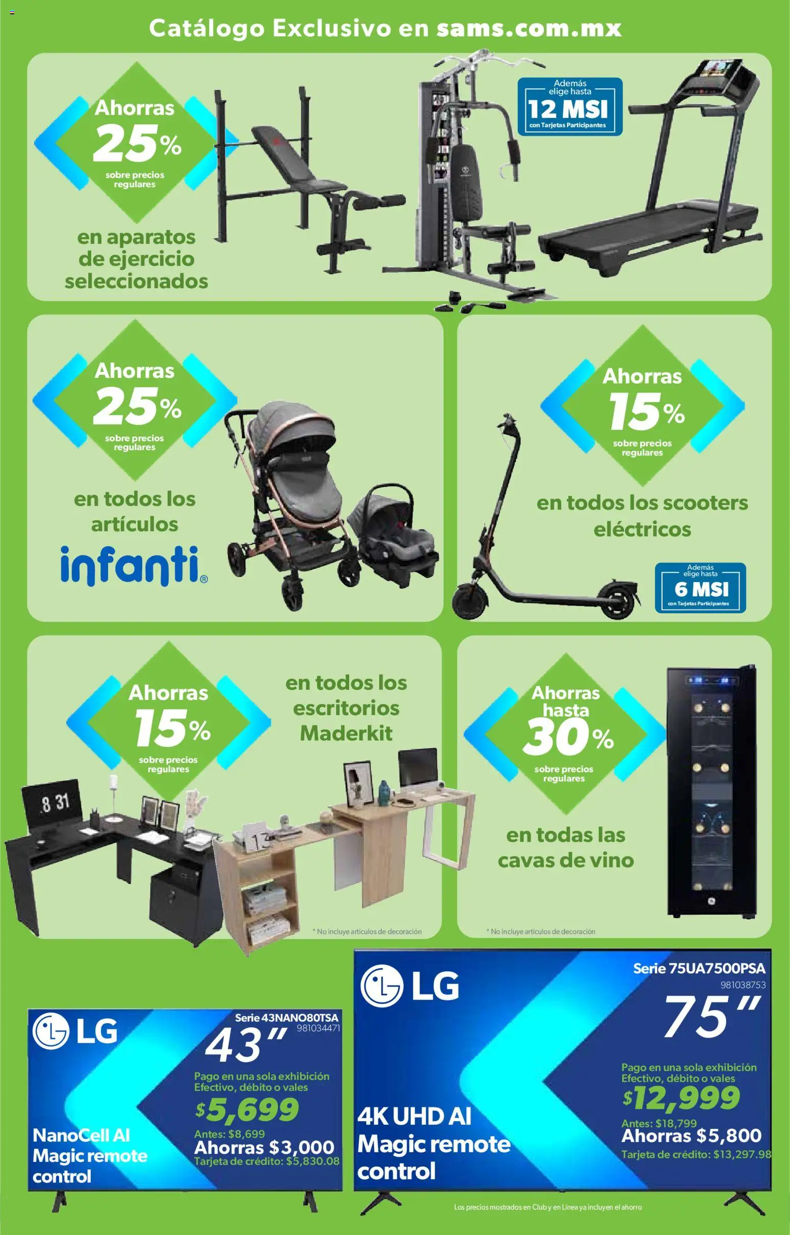 Nuevas ofertas de Sam's Club válidas en toda la República Mexicana desde el 29.10.2025. ¡Encuentra las mejores ofertas en Sam's Club catálogo Frontera! | Página: 23 | Productos: Vino, Sobre