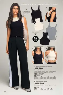 Leonisa - Catálogo -  Vista previa de la revista de la tienda Leonisa valido desde el 23.10.2025 | Página: 164 | Productos: Camiseta, Camiseta manga sisa, Top