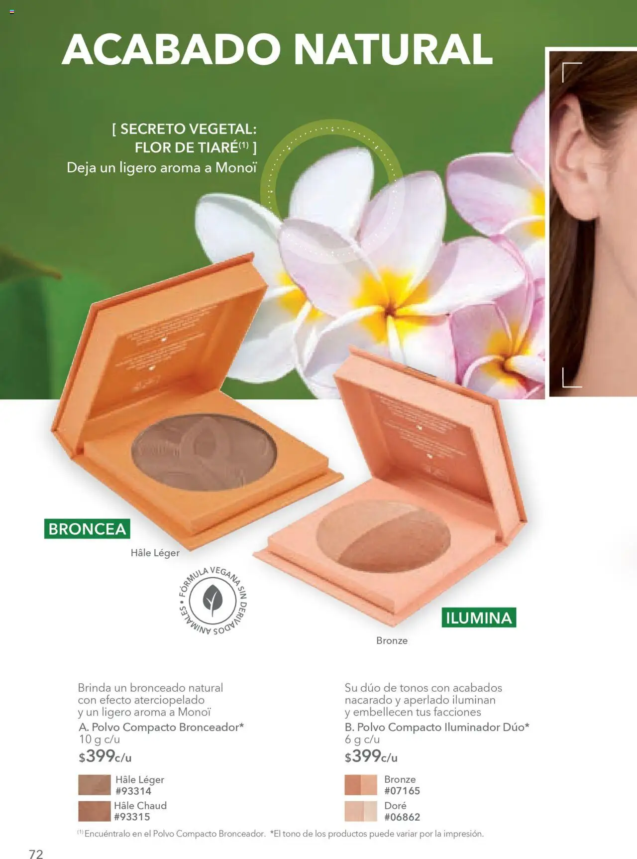 Nuevas ofertas de Yves Rocher válidas en toda la República Mexicana desde el 18.09.2025. ¡Encuentra las mejores ofertas en Yves Rocher - Campaña 13 2025! | Página: 74 | Productos: Iluminador, Polvo compacto, Polvo
