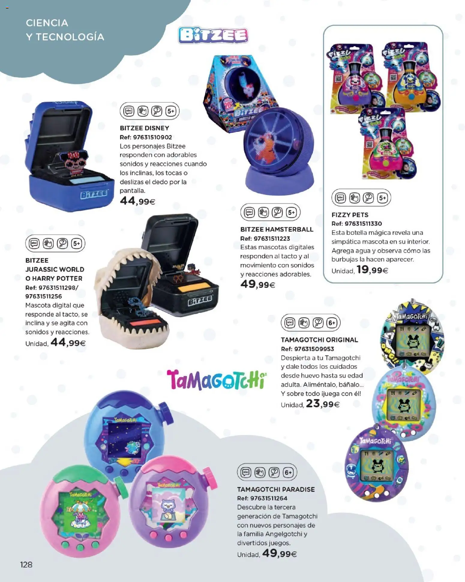 Nuevas ofertas de El Corte Inglés válidas en toda la República Mexicana desde el 27.10.2025. ¡Encuentra las mejores ofertas en El Corte Inglés catálogo Juguetes! | Página: 128 | Productos: Huevo, Agua, Botella, Sobre