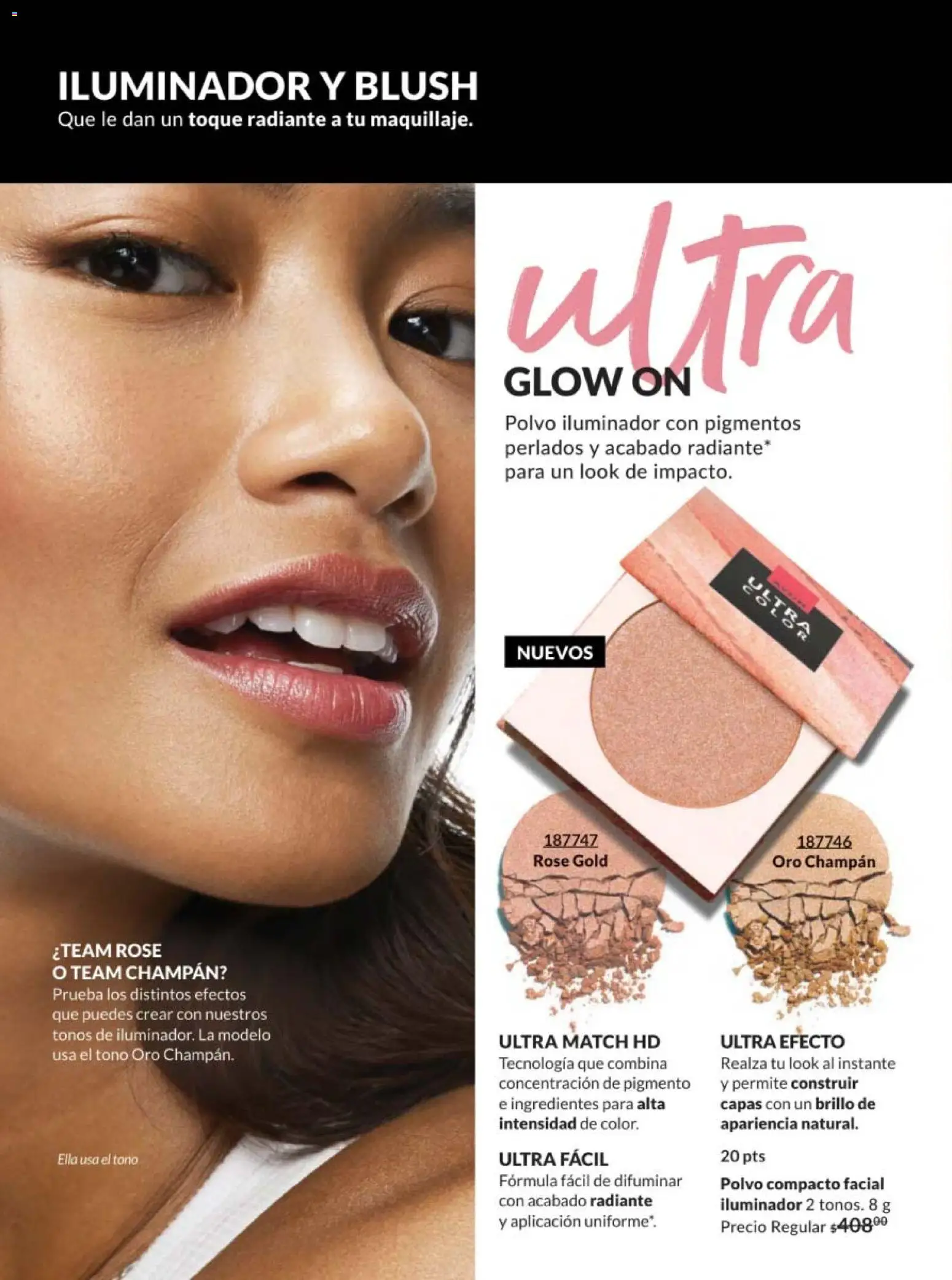 Nuevas ofertas de AVON válidas en toda la República Mexicana desde el 30.01.2026. ¡Encuentra las mejores ofertas en AVON campaña 3 2026! | Página: 30 | Productos: Iluminador, Brillo, Radiante, Polvo