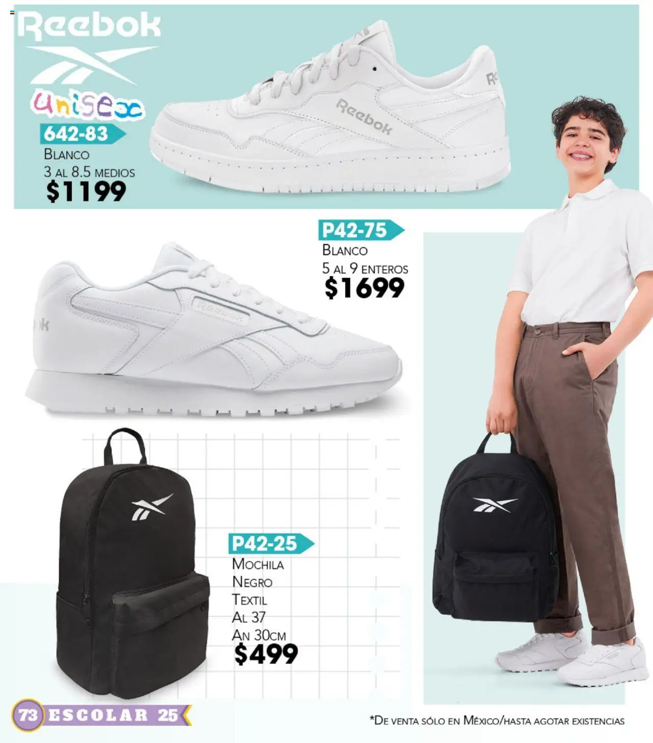 Nuevas ofertas de Cklass válidas en toda la República Mexicana desde el 14.07.2025. ¡Encuentra las mejores ofertas en Cklass catálogo Escolar! | Página: 74 | Productos: Mochila