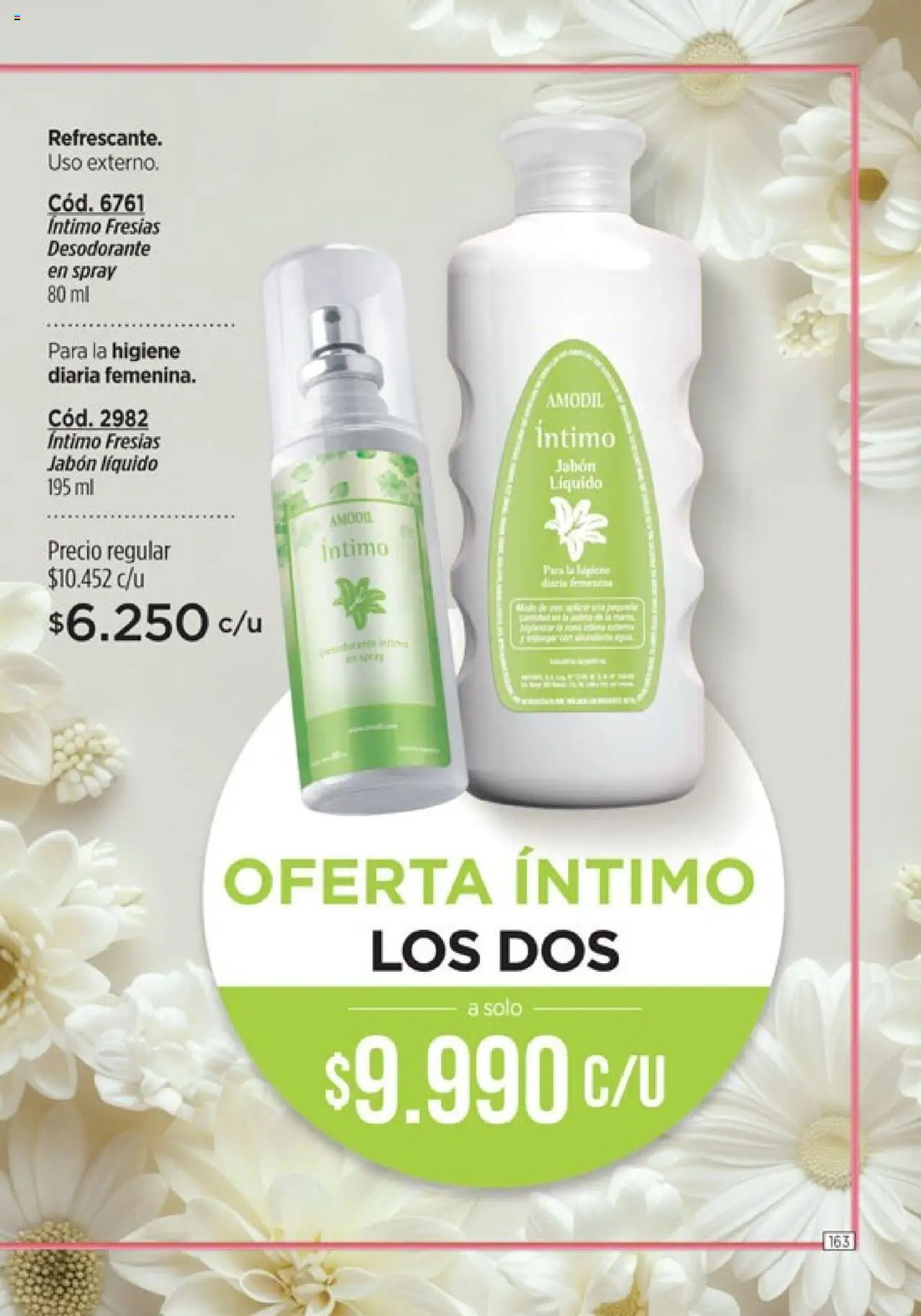 Catálogo Amodil Campaña 14 │ válido desde el 19.08.2025 | Página: 163 | Productos: Jabón líquido, Jabón, Desodorante