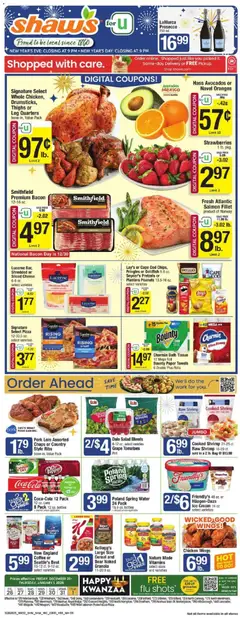 Preview of Shaw's weekly ads valid from 26.12.2025