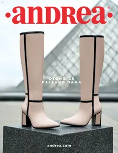 Vista previa de Andrea - Catálogo Calzado Dama, nuevo folleto de la tienda, válido en México a partir del 24.08.2025