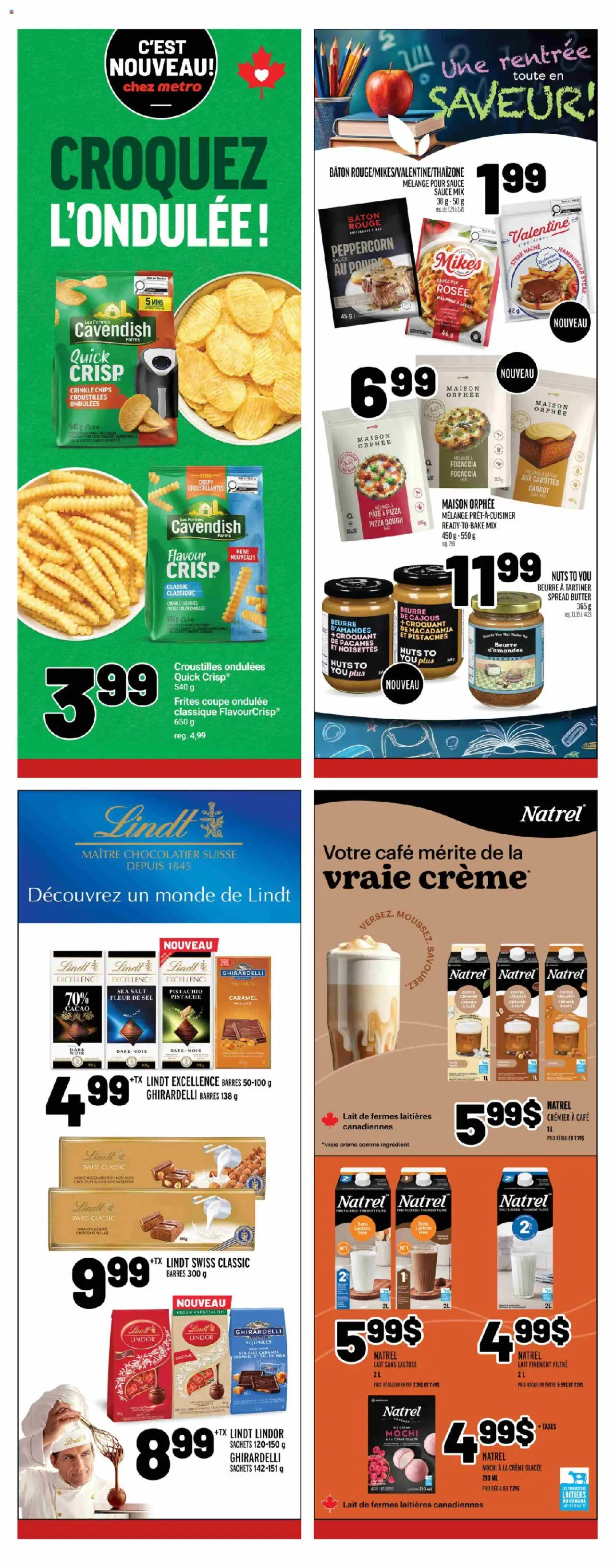 Metro flyer valid from 11.09.2025 | Page: 18 | Products: Carrot, Coffee, Chocolate, Pizza