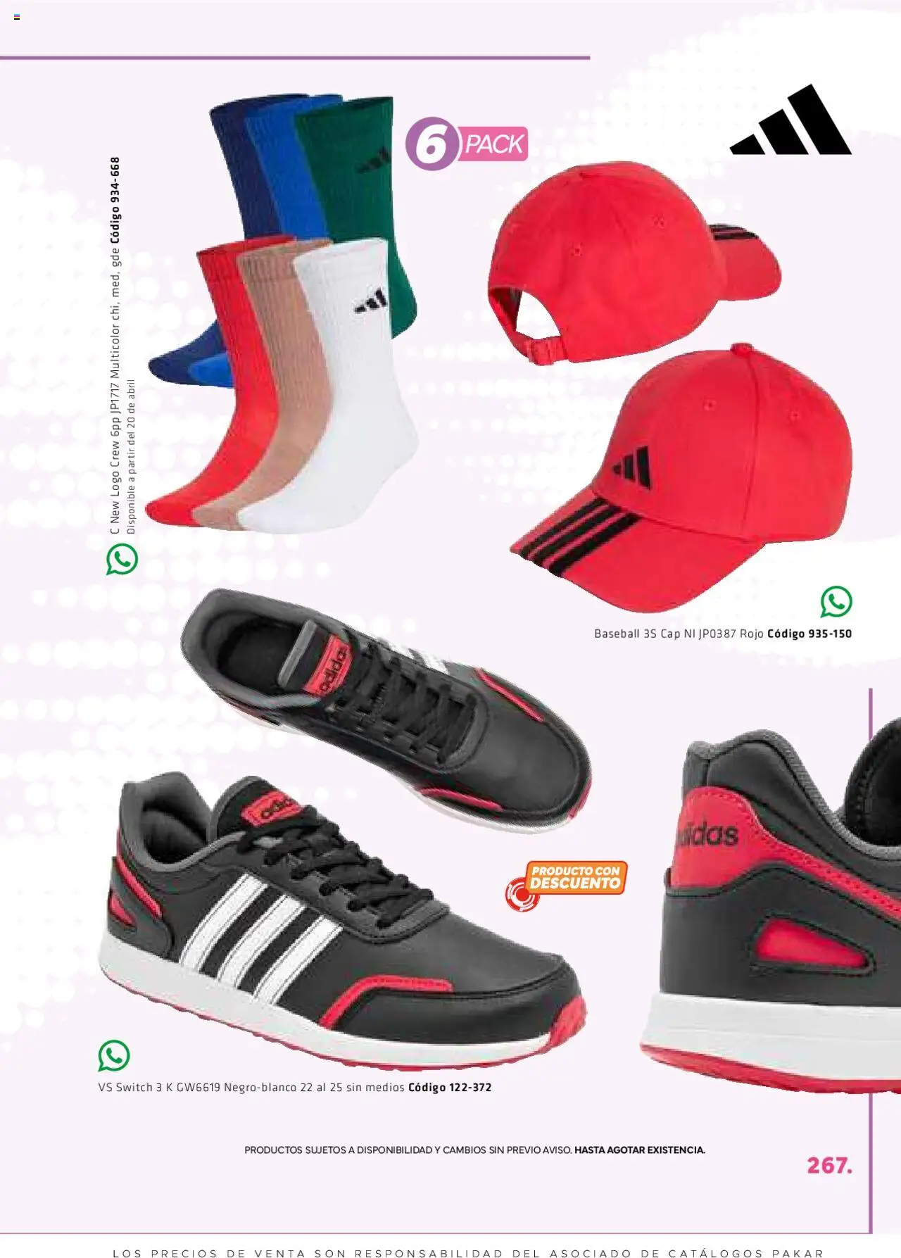 Nuevas ofertas de SC Pakar válidas en toda la República Mexicana desde el 06.03.2025. ¡Encuentra las mejores ofertas en SC Pakar catálogo Women! | Página: 267