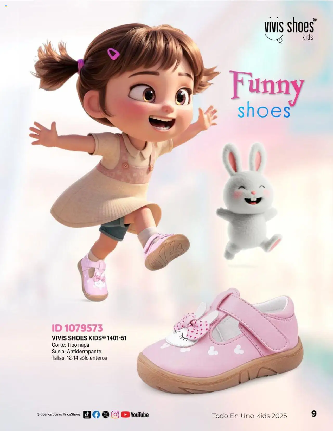 Nuevas ofertas de Price Shoes válidas en toda la República Mexicana desde el 23.04.2025. ¡Encuentra las mejores ofertas en Price Shoes catálogo Kids! | Página: 9