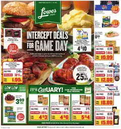 Preview of Lowes Foods weekly ads valid from 14.01.2026