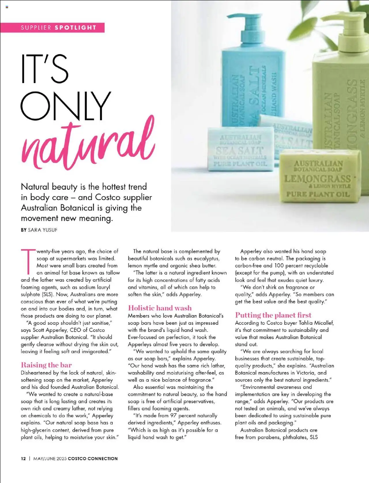 Costco catalogue - valid from 01.05.2025 | Page: 12 | Products: Fragrance, Soap, Lemon, Cap
