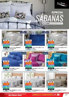 Río Shop Deco catálogo │ válido desde el 01.09.2025 | Página: 21 | Productos: Sabanas