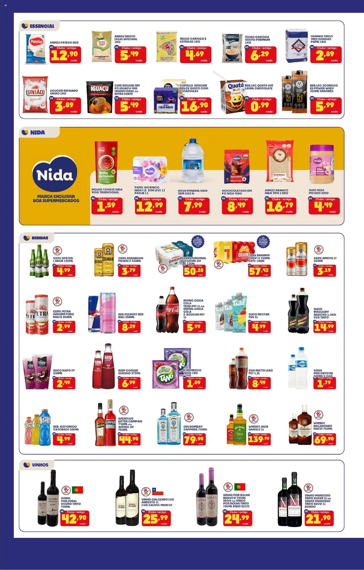 Boa Supermercados Folheto - válido de 20.02.2026 | Página: 2 | Produtos: Whisky, Café, Açúcar, Papel higiênico