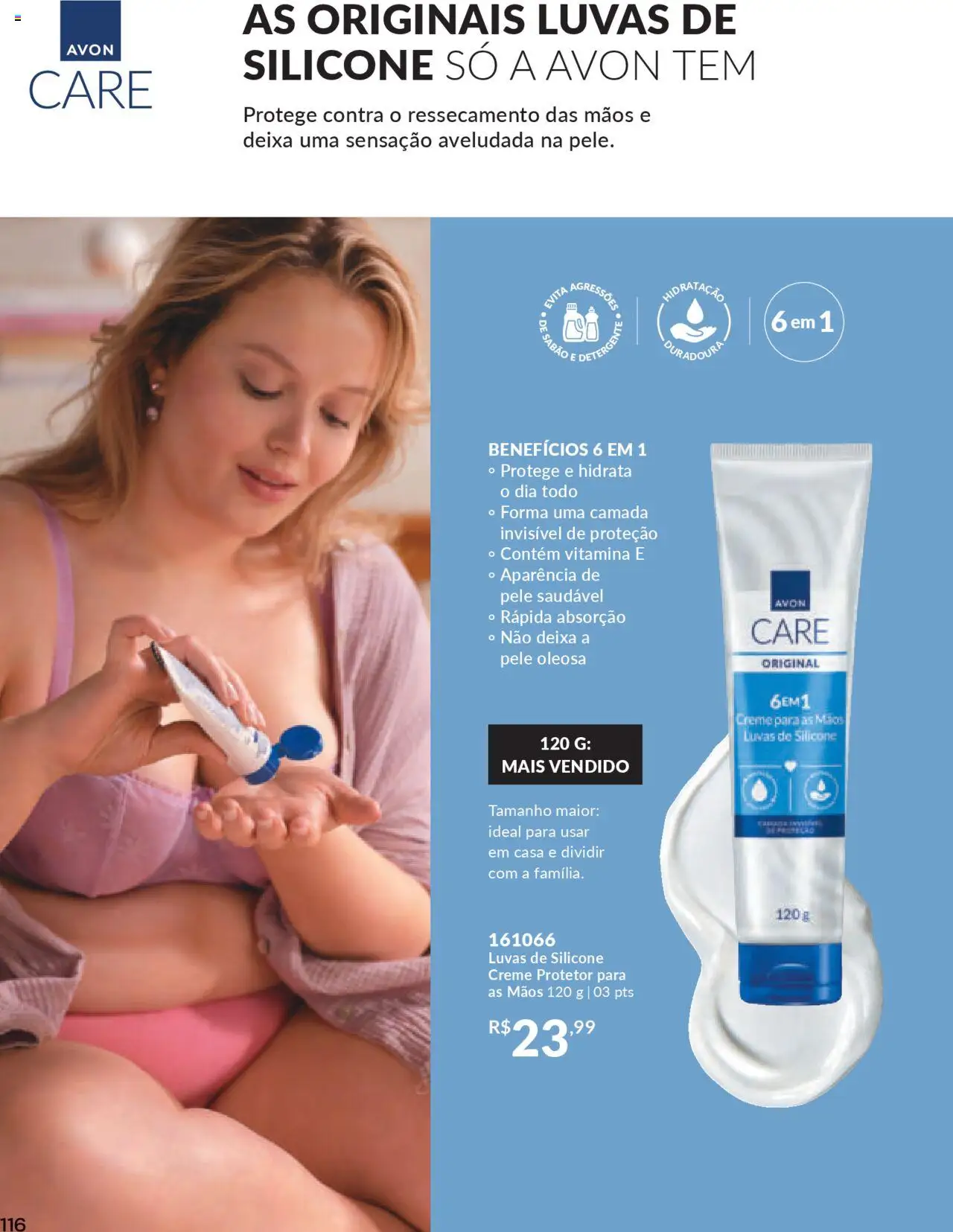 Avon Folheto - válido de 13.08.2025 | Página: 116 | Produtos: Creme, Luvas