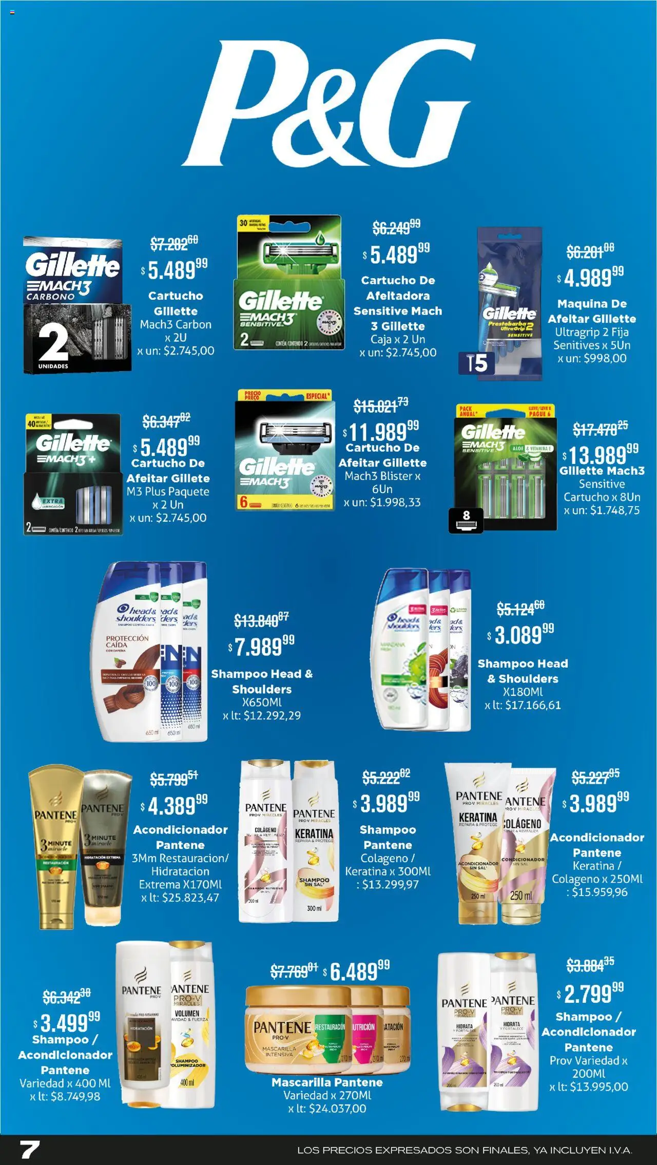 Makro ofertas Especiales │ válido desde el 14.08.2025 | Página: 7 | Productos: Caja, Shampoo, Acondicionador, Sal