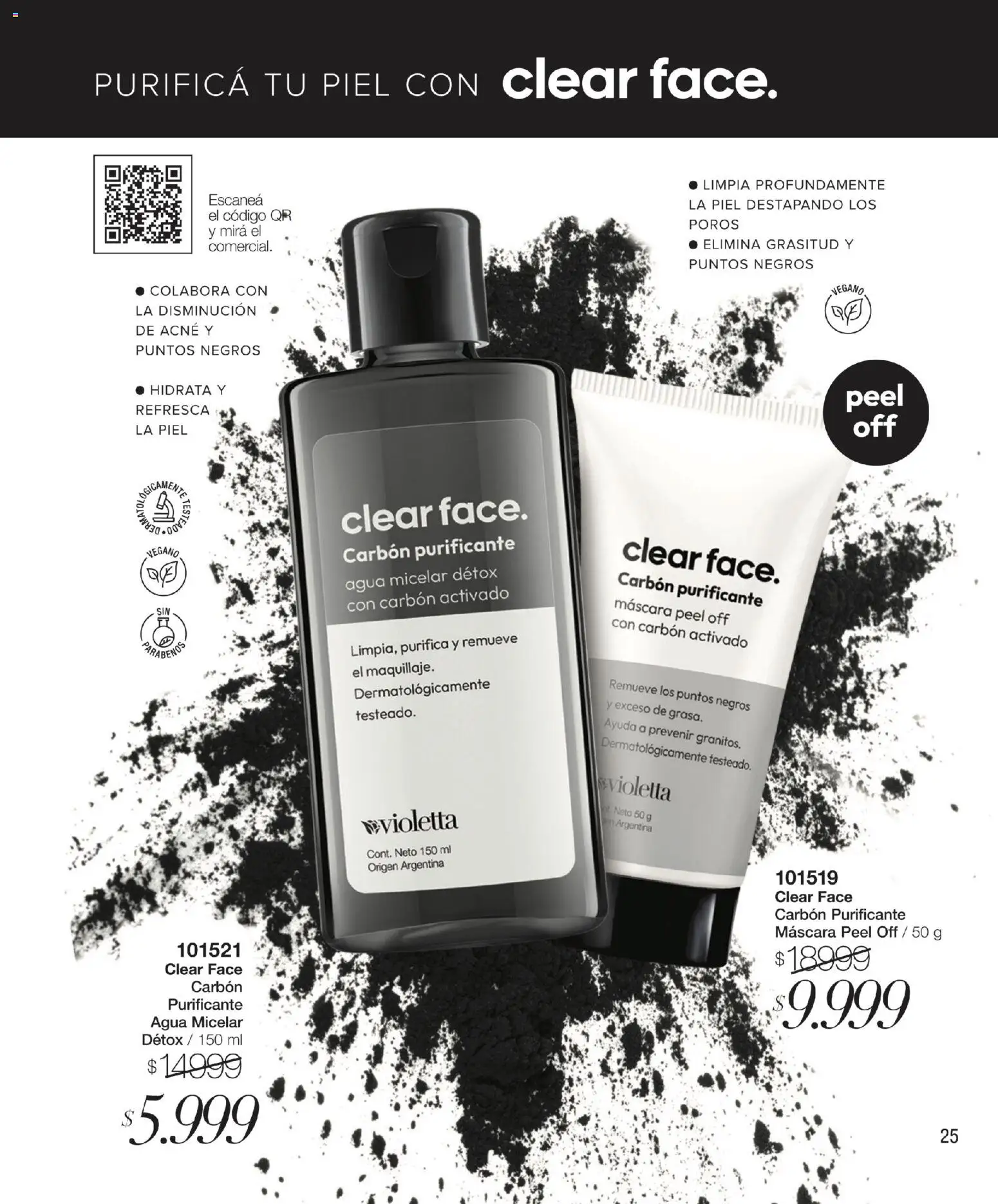 Violetta catálogo │ válido desde el 01.05.2026 | Página: 25 | Productos: Máscara, Agua