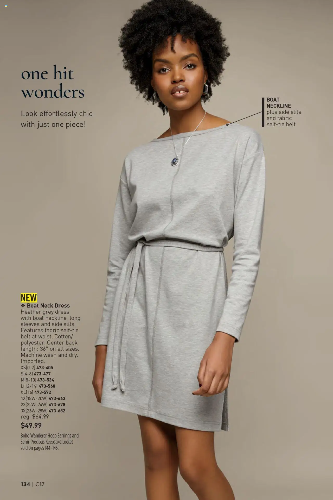 Avon Brochure - valid from 13.08.2025 | Page: 134 | Products: Belt, Dress