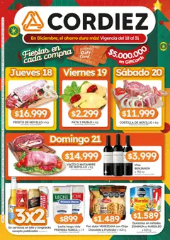 Vista previa Cordiez ofertas válido desde el 18.12.2025